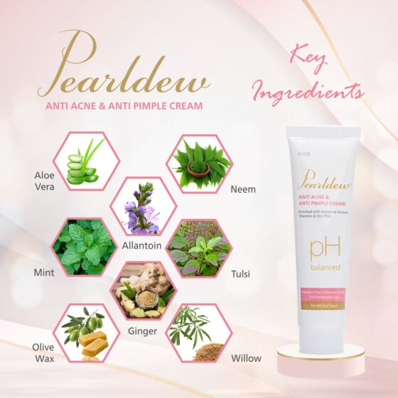 Pearldew Anti-Acne & Anti-Pimple Cream - Image 3