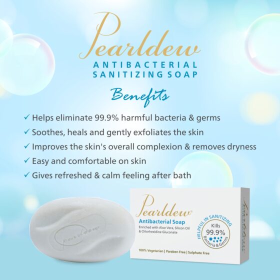 Pearldew Antibacterial Sanitizing Soap - Image 5