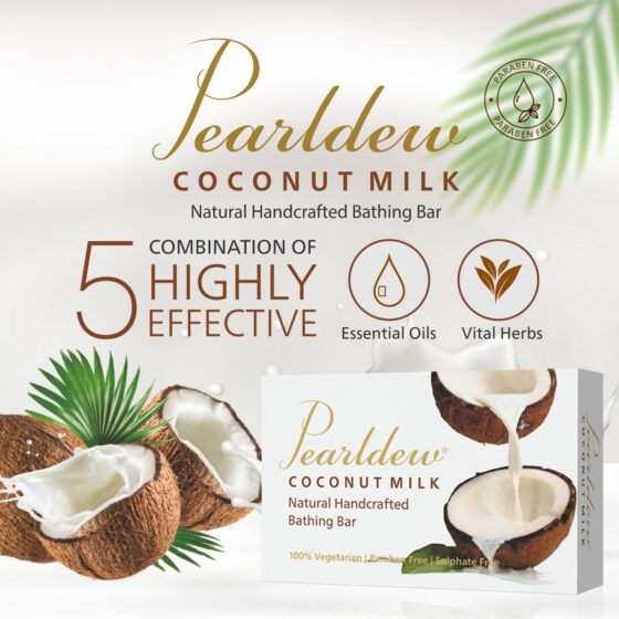 Pearldew Coconut Milk Bathing Bar - Image 2
