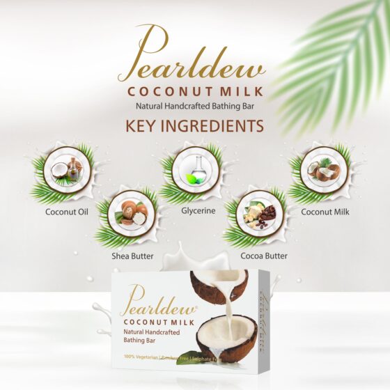 Pearldew Coconut Milk Bathing Bar - Image 3