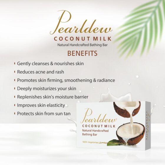 Pearldew Coconut Milk Bathing Bar - Image 5
