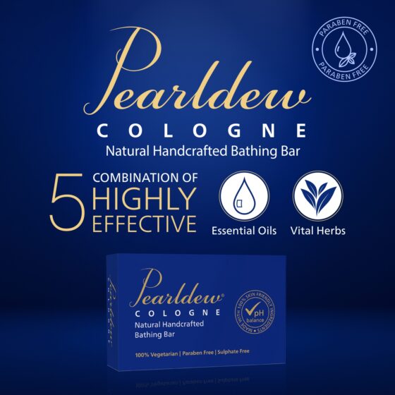 Pearldew Cologne Bathing Bar - Image 2