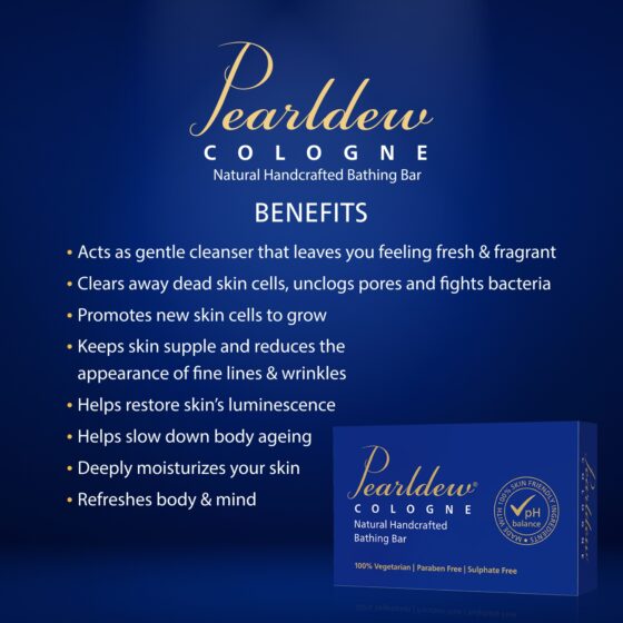 Pearldew Cologne Bathing Bar - Image 5