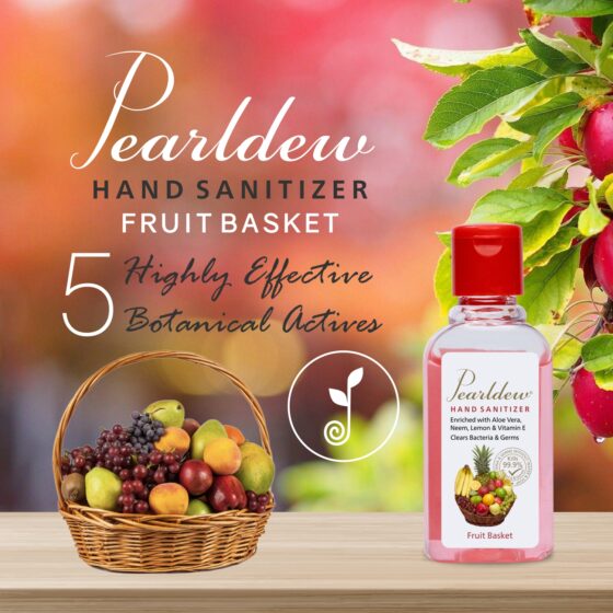 Pearldew Hand Sanitizer Fruit Basket 60 ml - Image 2
