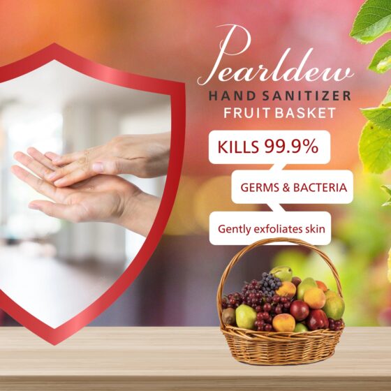 Pearldew Hand Sanitizer Fruit Basket 60 ml - Image 4