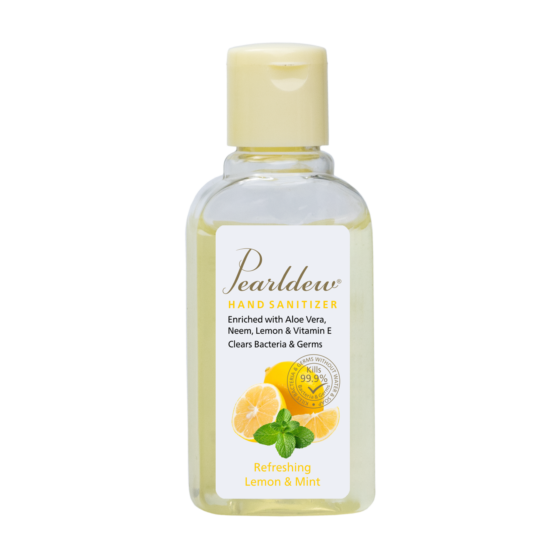 Pearldew Hand Sanitizer Refreshing Lemon & Mint 60 ml