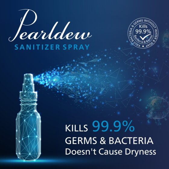 Pearldew Hand Sanitizer (Spray) Sea Breeze 120 ml - Image 4