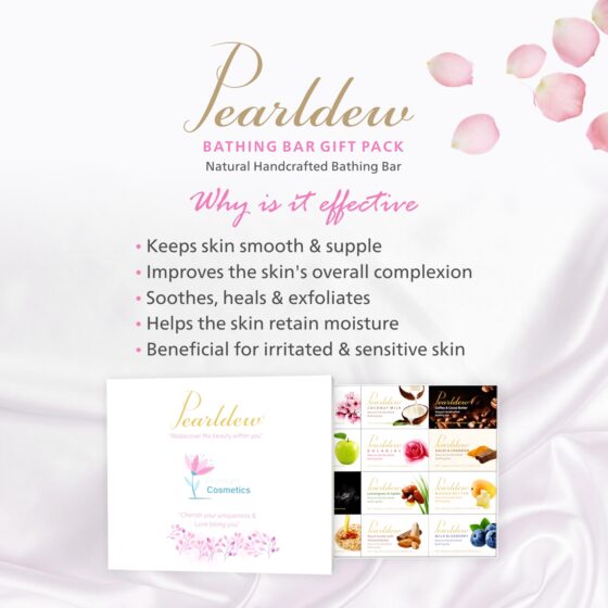 Pearldew Handmade Bathing Bar (Gift Pack of 12) - Image 3