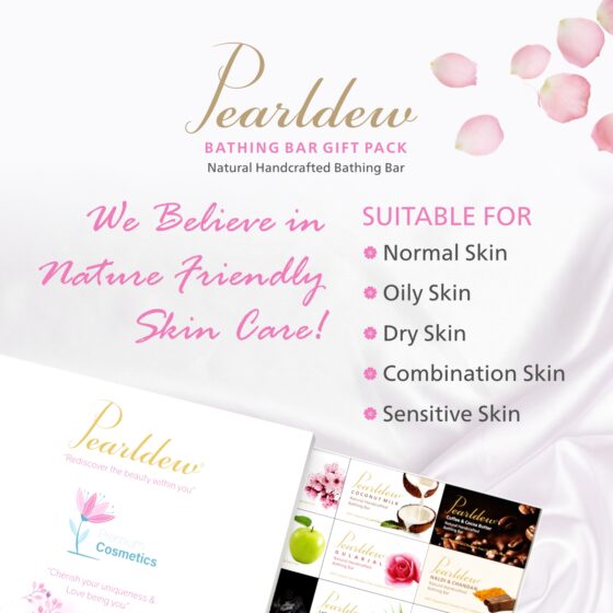 Pearldew Handmade Bathing Bar (Gift Pack of 12) - Image 6