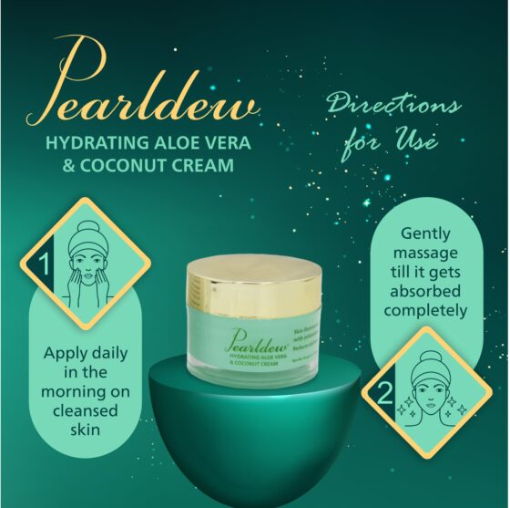 Pearldew Hydrating Aloe Vera & Coconut Cream - Image 6