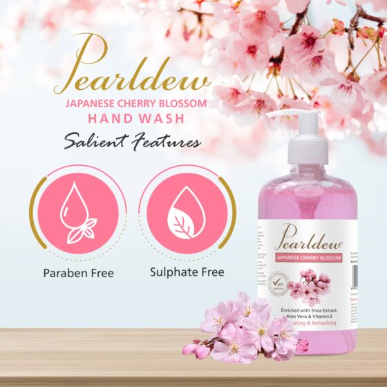 Pearldew Japanese Cherry Blossom Hand Wash - Image 5