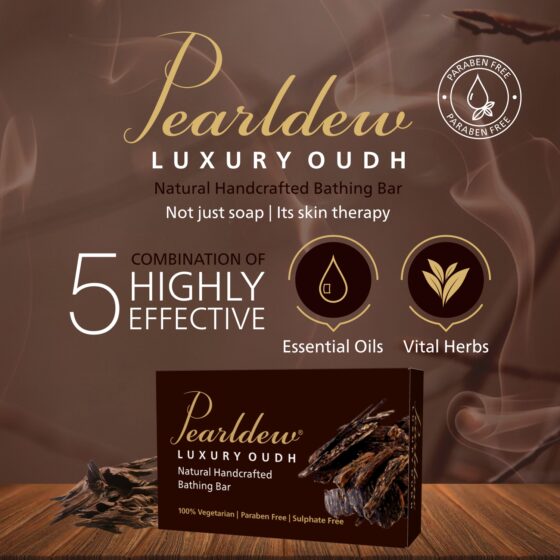 Pearldew Luxury Oudh Bathing Bar - Image 2