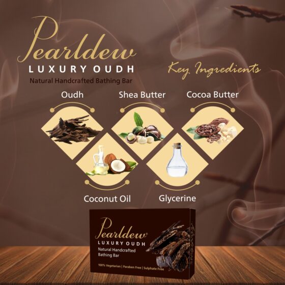 Pearldew Luxury Oudh Bathing Bar - Image 3