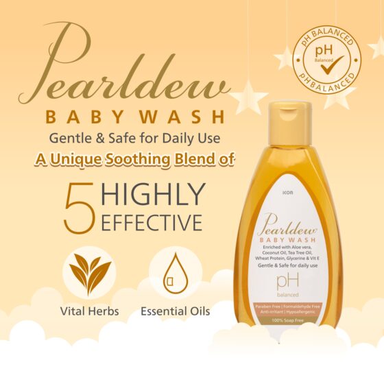 Pearldew Skin Nourishing Baby Wash - Image 2