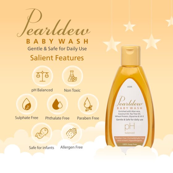 Pearldew Skin Nourishing Baby Wash - Image 5