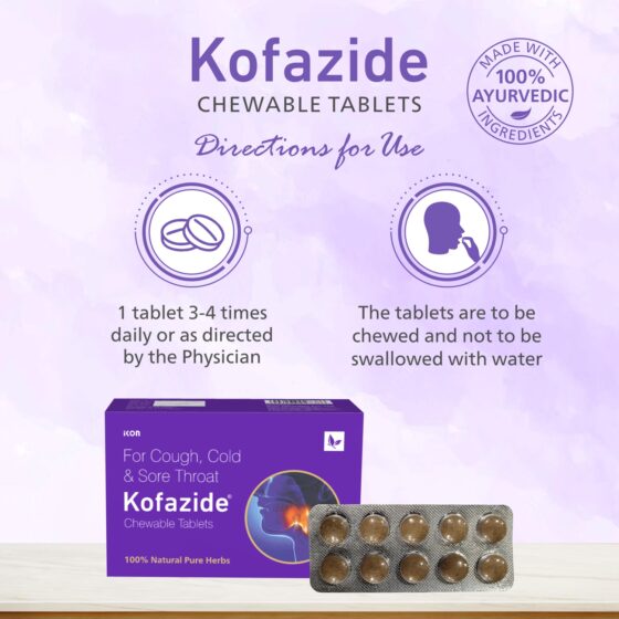 Kofazide Chewable Tablets - Image 6