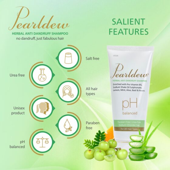 Pearldew Herbal Anti Dandruff Shampoo - Image 5