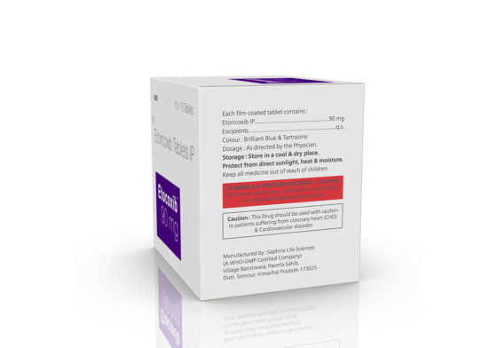 Etocoxib 90 mg Tablets (1 x 15) - Image 4