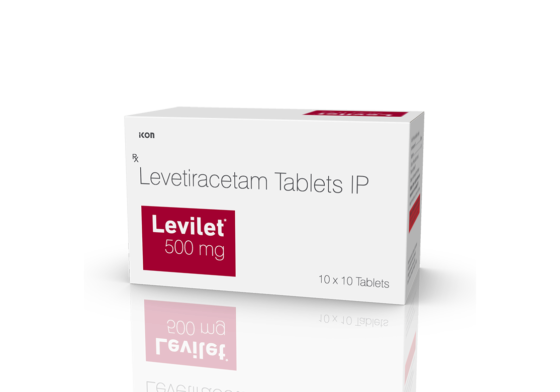 Levilet 500 mg Tablets (Alu-Alu) - Image 3
