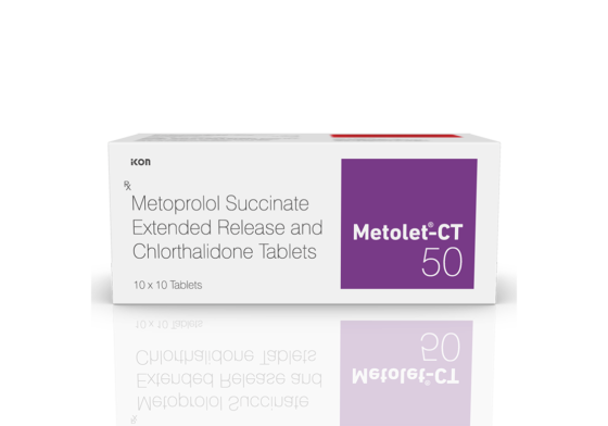 Metolet-CT 50 | 12.5 mg Tablets