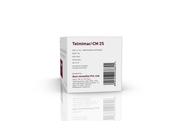 Telmimac-CM 25 mg Tablets - Image 5