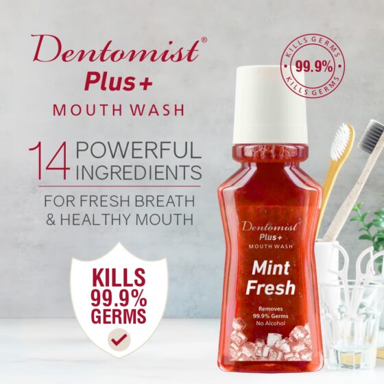 Dentomist Plus Mouth Wash - Image 2