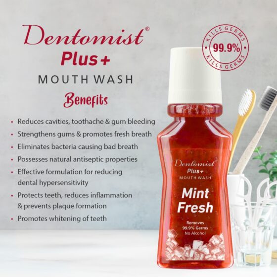 Dentomist Plus Mouth Wash - Image 4