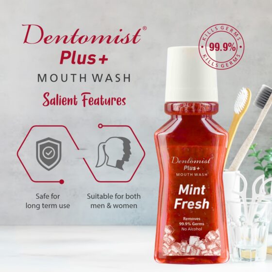 Dentomist Plus Mouth Wash - Image 6