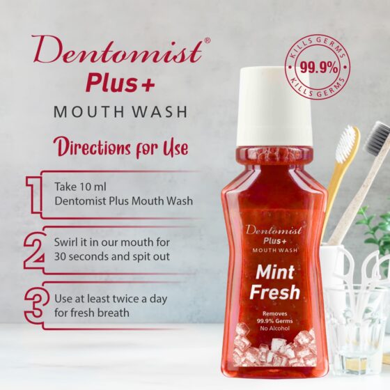 Dentomist Plus Mouth Wash - Image 5