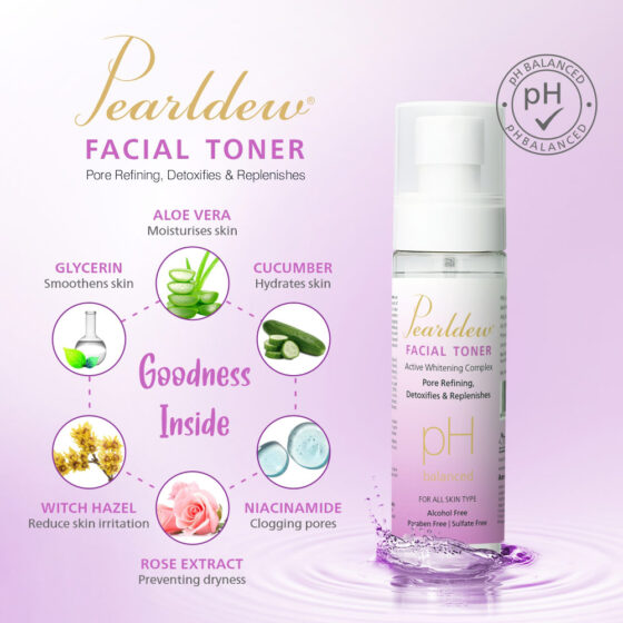 Pearldew Facial Toner - Image 3